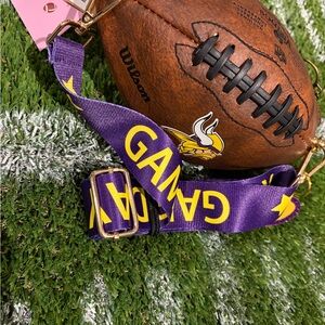 Wilson Vikings Purple and Yellow Crossbody Bag